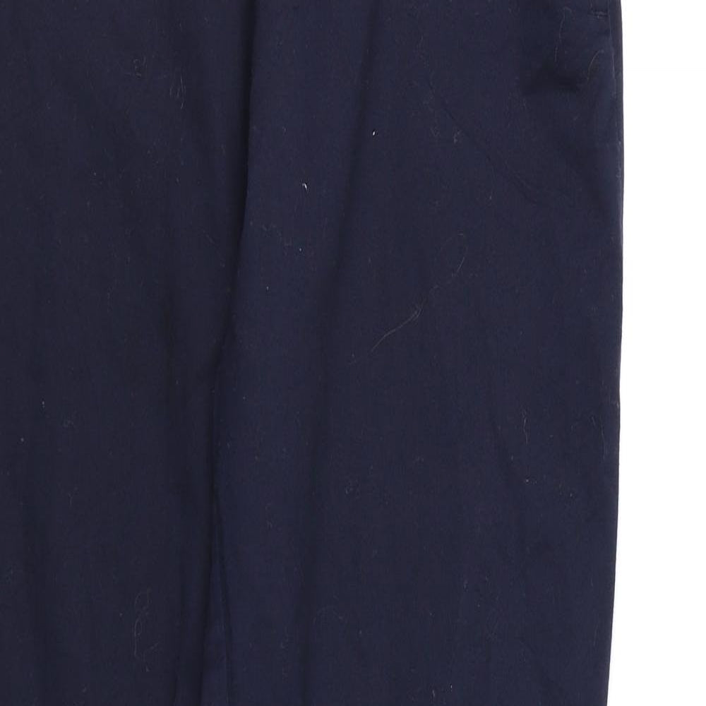 Womens UK Size 12 H&M Regular Fit  Blue Trousers