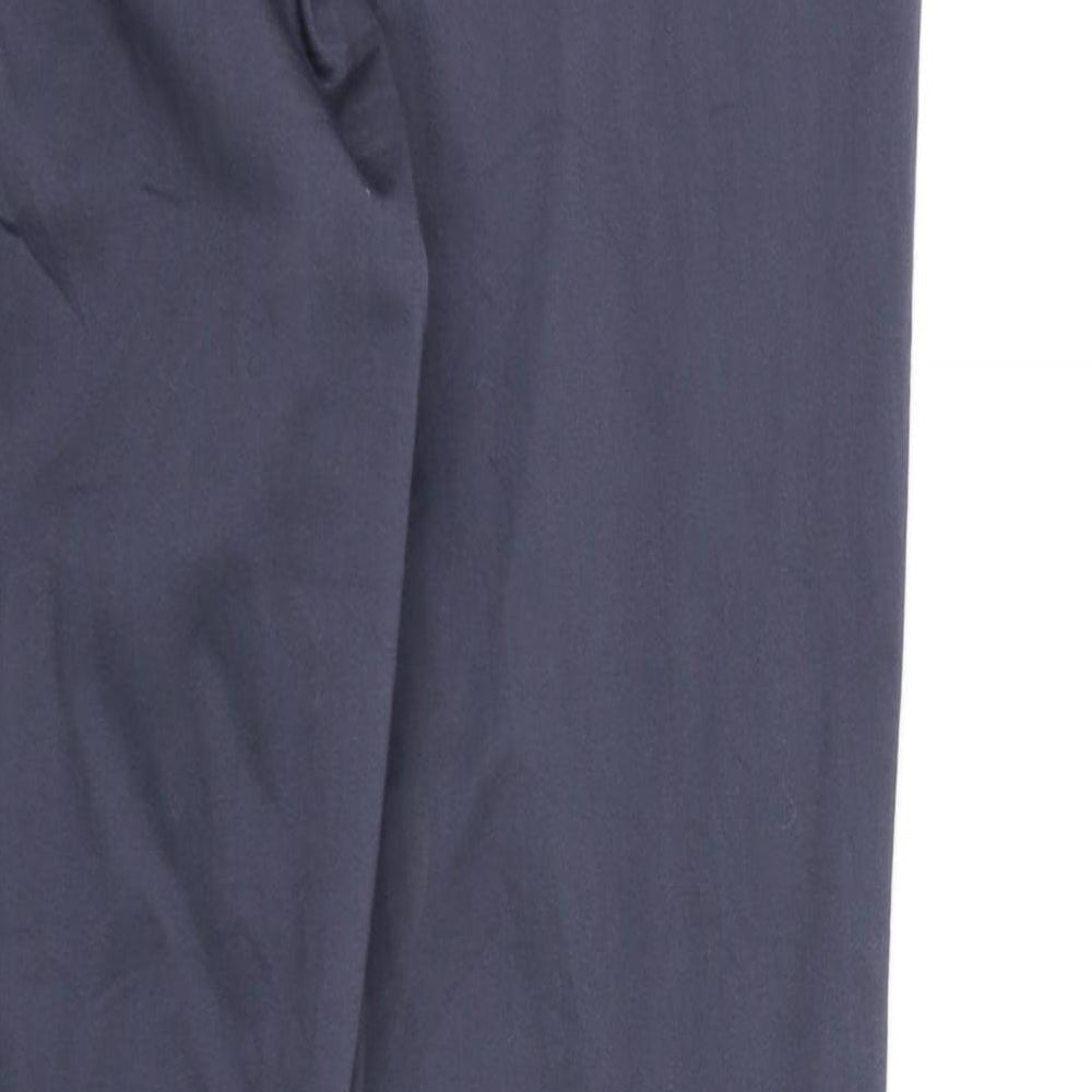 Womens UK Size 10 H&M Regular Fit Chino Grey Trousers