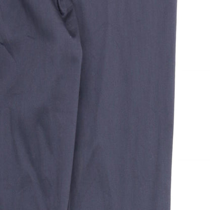Womens UK Size 10 H&M Regular Fit Chino Grey Trousers