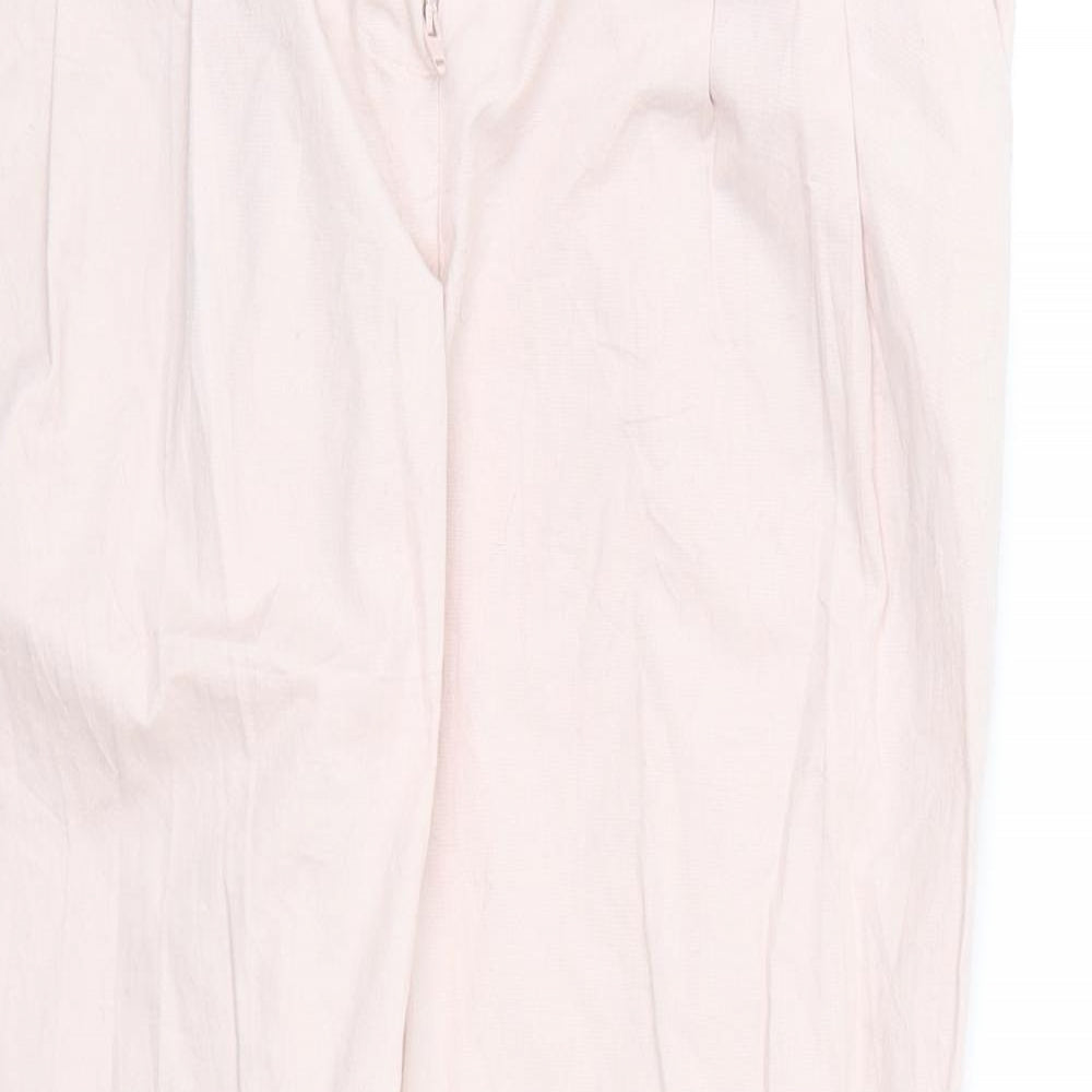 Womens UK Size 8 Select Regular Fit Chino Pink Trousers