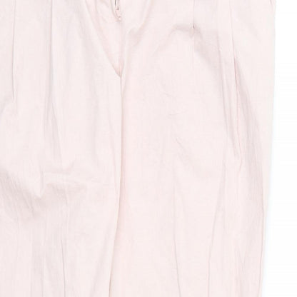 Womens UK Size 8 Select Regular Fit Chino Pink Trousers