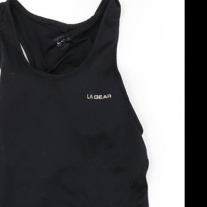 LA Gear Womens Black   Basic T-Shirt Size 12