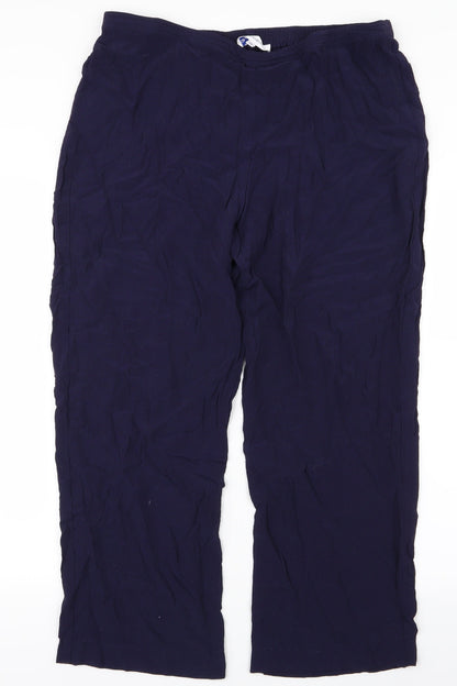 Gray & Osbourn Womens Blue   Trousers  Size 18 L24.5 in