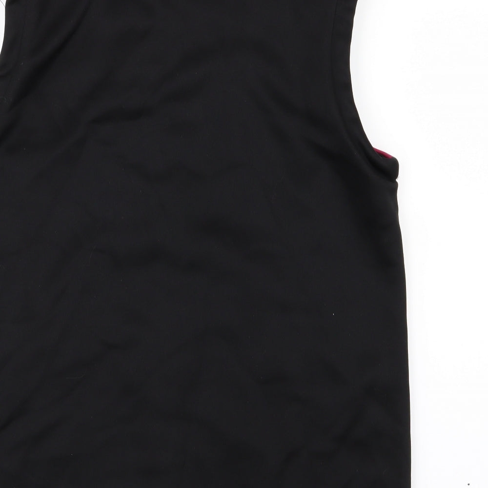 Womens UK Size M Dimensions Black Gilet