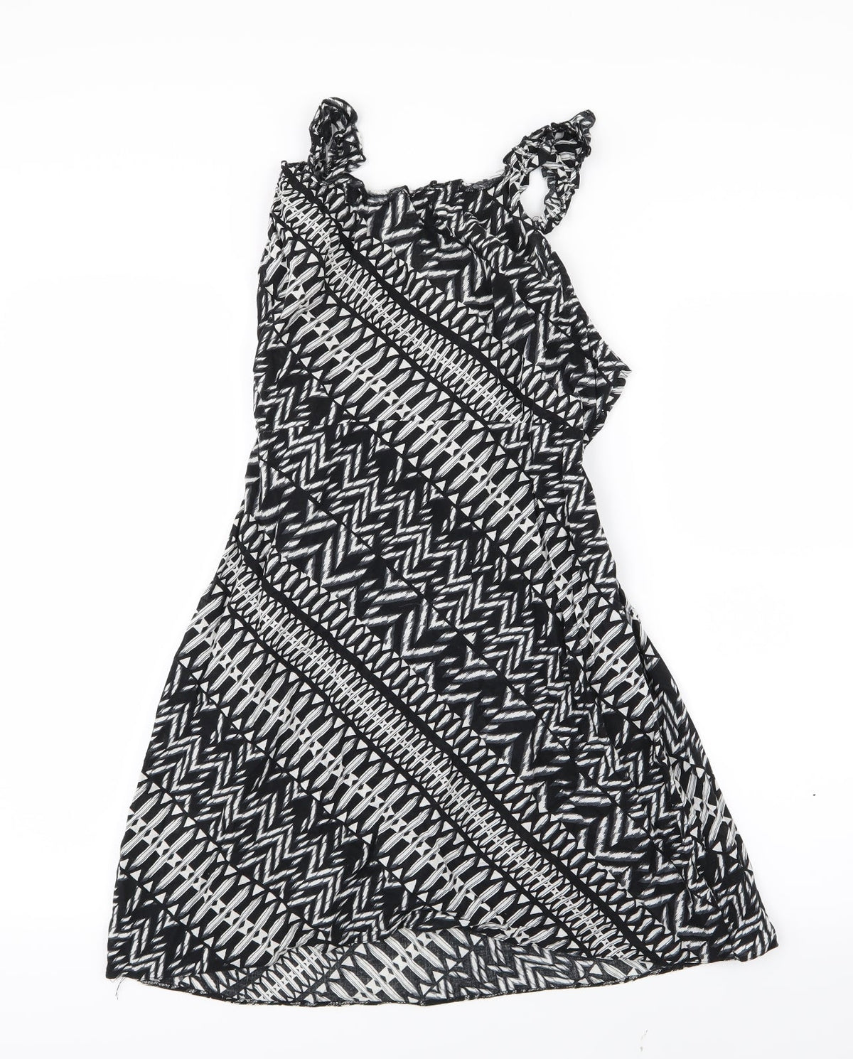 Wallis Womens Black Geometric  Mini  Size M