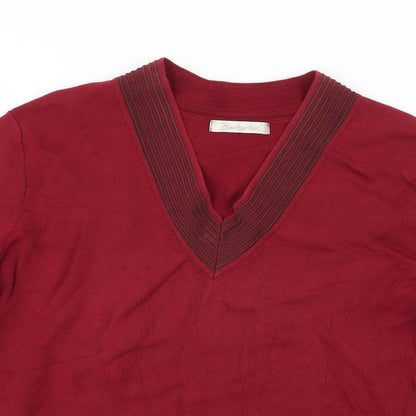 Berkertex Womens Red   Basic Blouse Size 14
