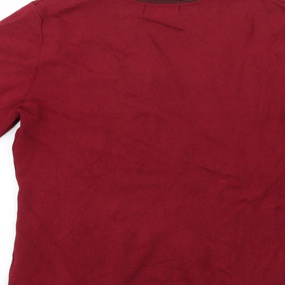 Berkertex Womens Red   Basic Blouse Size 14