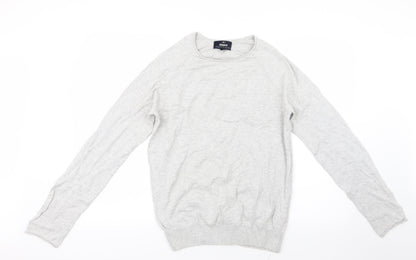 Mavi Mens Grey  Knit Pullover Jumper Size M