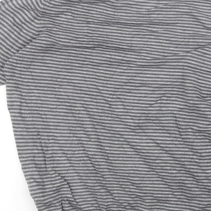 Womens UK Size 8 Marks and Spencer Grey Basic T-Shirt