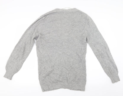 Atmosphere Womens Grey  Knit Cardigan Jumper Size 14