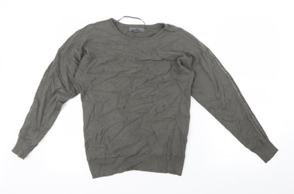 Primark Womens Green  Knit Pullover Jumper Size 6