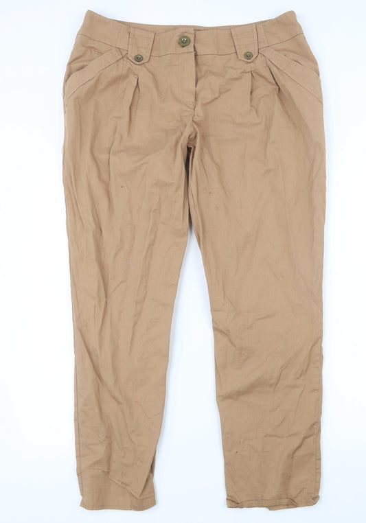 Select Womens Beige   Trousers  Size 16 L28 in