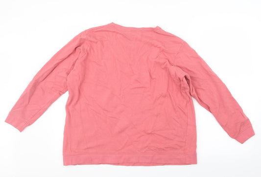 Pep&Co Womens Pink   Pullover Jumper Size 14