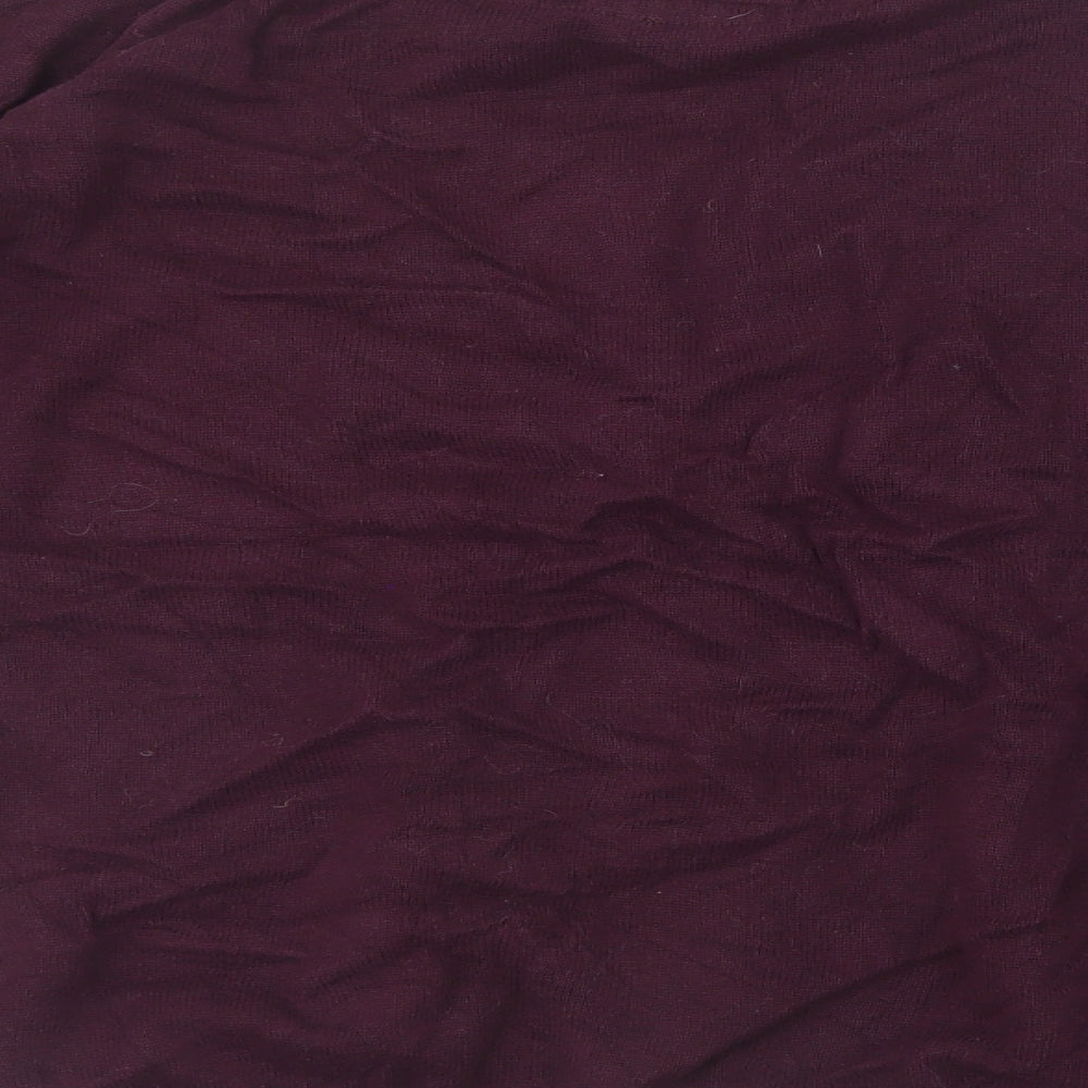 Threadbare Mens Purple  Knit Pullover Jumper Size M