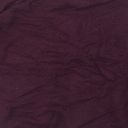 Threadbare Mens Purple  Knit Pullover Jumper Size M