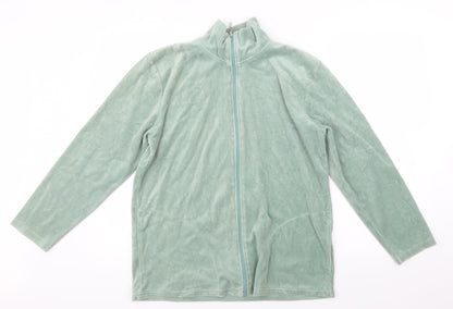 Comtessa Womens Green  Velvet Jacket  Size 8