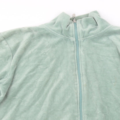 Comtessa Womens Green  Velvet Jacket  Size 8