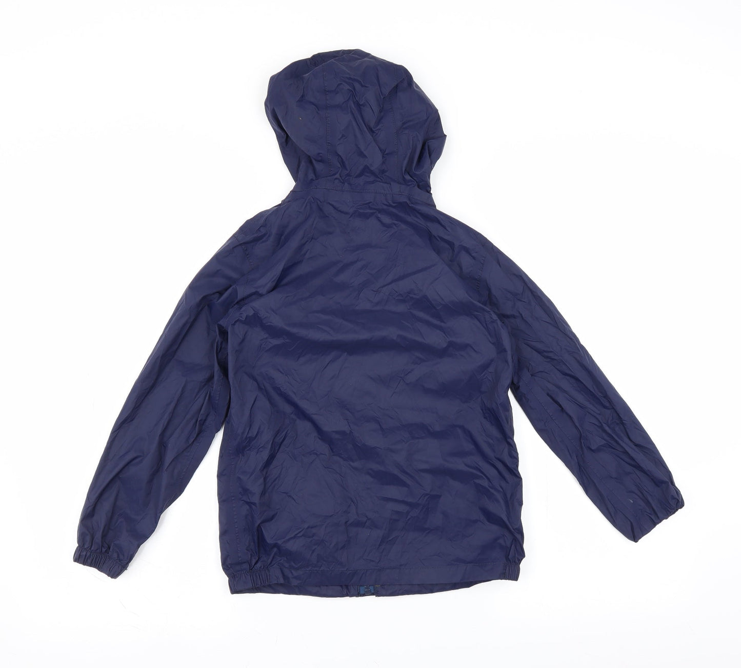 Freedom Trail Boys Blue   Rain Coat Jacket Size 7-8 Years