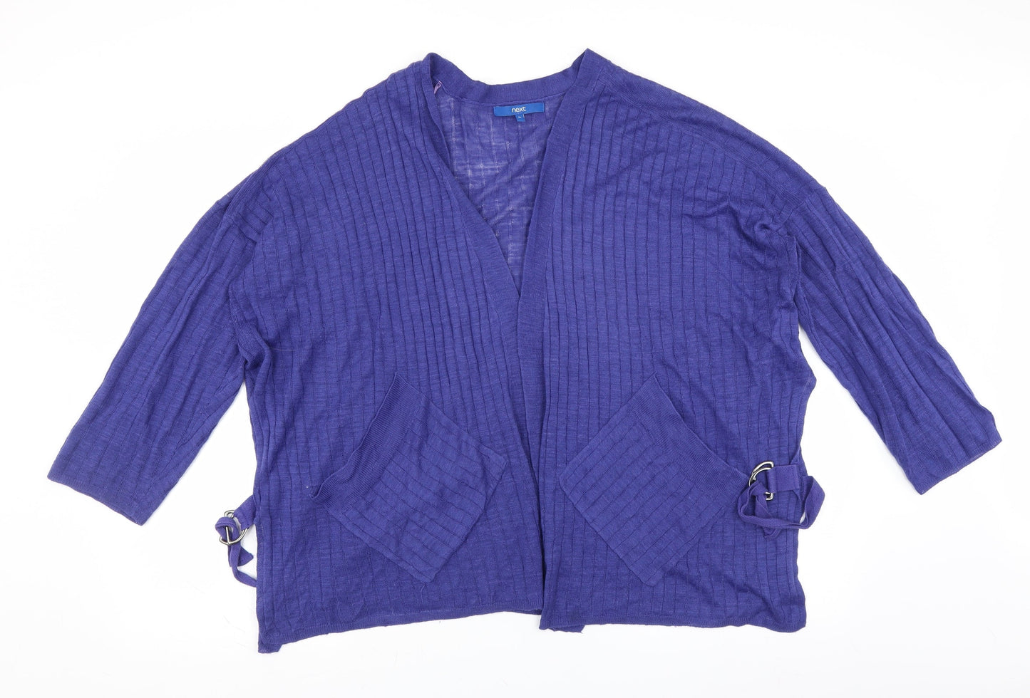 NEXT Womens Blue   Cardigan Jumper Size XL