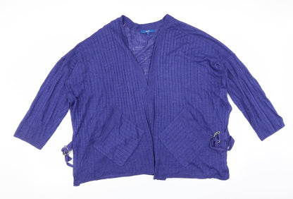 NEXT Womens Blue   Cardigan Jumper Size XL