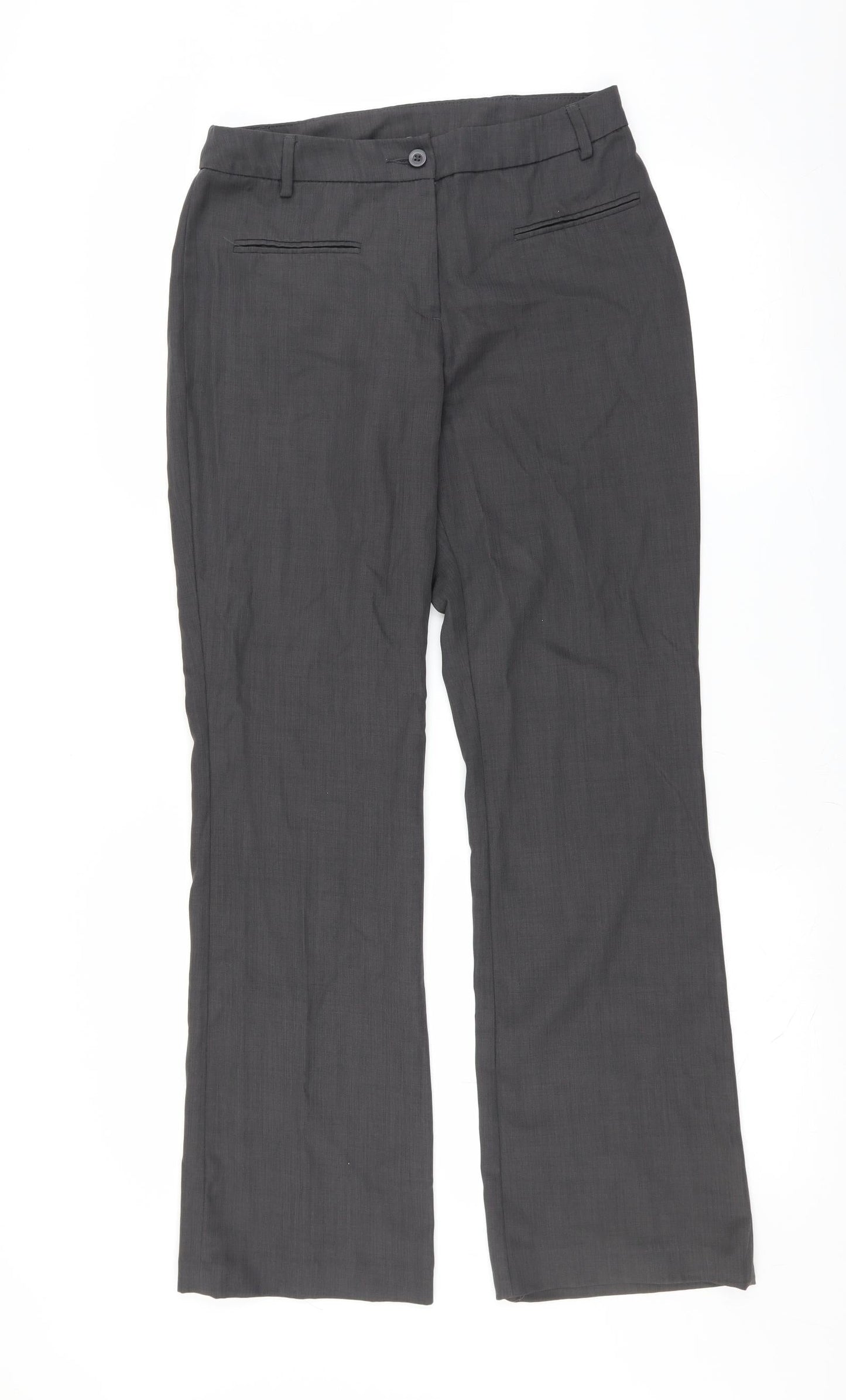 Sainsburys Womens Grey   Trousers  Size 10 L30 in