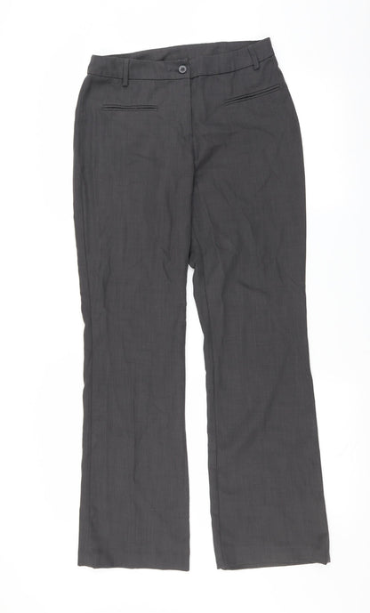 Sainsburys Womens Grey   Trousers  Size 10 L30 in
