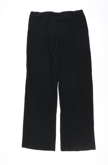 Dunnes Stores Womens Black   Trousers  Size 18 L30 in