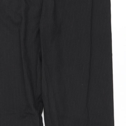 Burton Mens Beige Striped  Trousers  Size 38 in L30 in