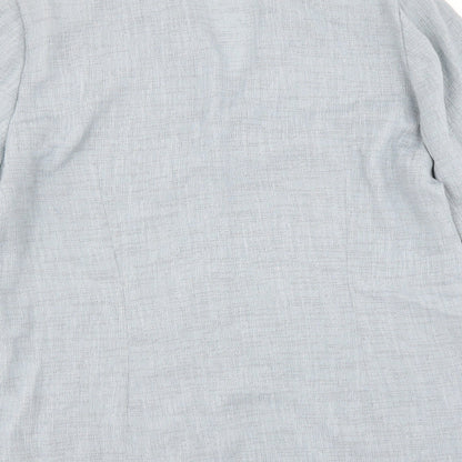 Luis Civit Womens Blue   Basic Blouse Size 18