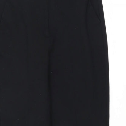 Womens UK Size 10 Marks and Spencer Slim Fit  Black Trousers