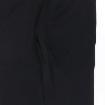 Womens UK Size 10 Marks and Spencer Slim Fit  Black Trousers