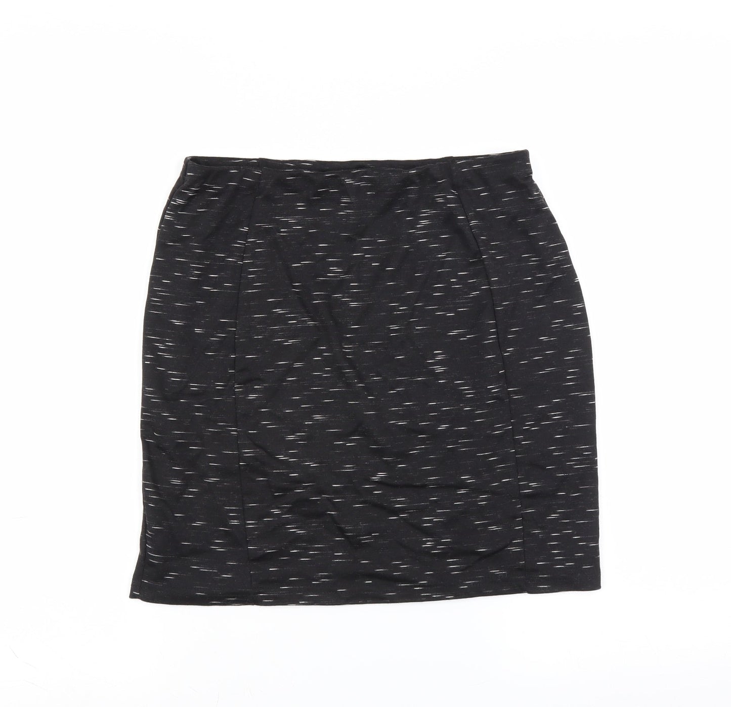 Papaya Womens Black   Mini Skirt Size 12