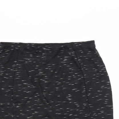 Papaya Womens Black   Mini Skirt Size 12