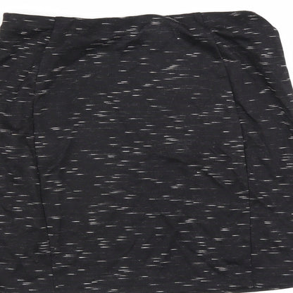 Papaya Womens Black   Mini Skirt Size 12