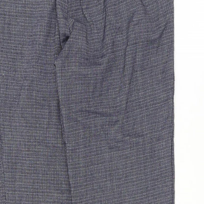 Marks and Spencer Womens Blue   Trousers  Size 12 L28 in