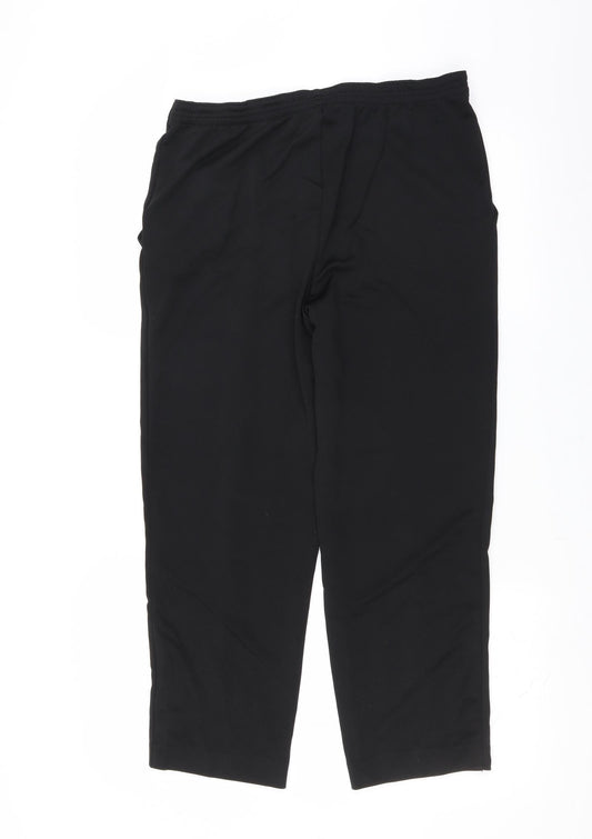 Womens UK Size 12 Bonmarché Regular Fit  Black Trousers