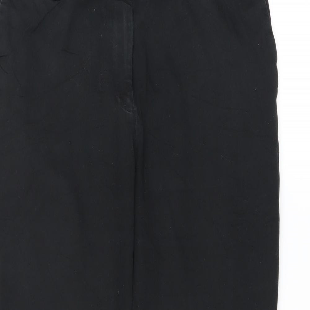 H&M Mens Black   Trousers  Size 30 in L24 in