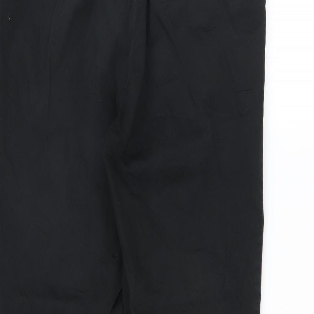 H&M Mens Black   Trousers  Size 30 in L24 in