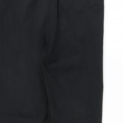 H&M Mens Black   Trousers  Size 30 in L24 in