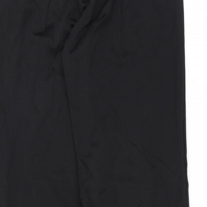 bm collection Womens Black   Trousers  Size 10 L28 in - jogger style