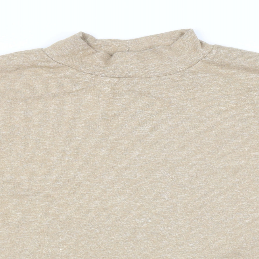 Marks & Spencer Womens Beige   Pullover Jumper Size 12