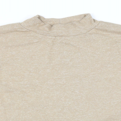 Marks & Spencer Womens Beige   Pullover Jumper Size 12