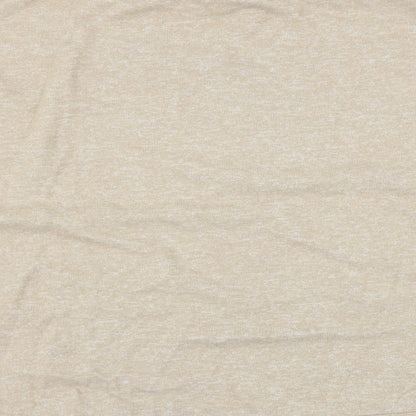 Marks & Spencer Womens Beige   Pullover Jumper Size 12