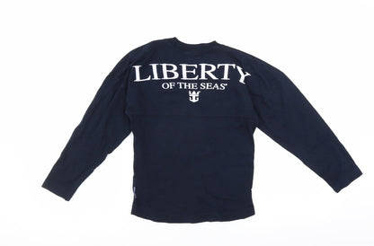 spirit jersey Boys Blue   Pullover Sweatshirt Size S  - liberty of the seas