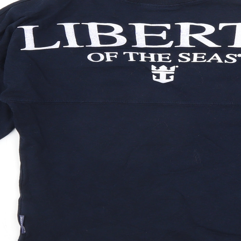 spirit jersey Boys Blue   Pullover Sweatshirt Size S  - liberty of the seas