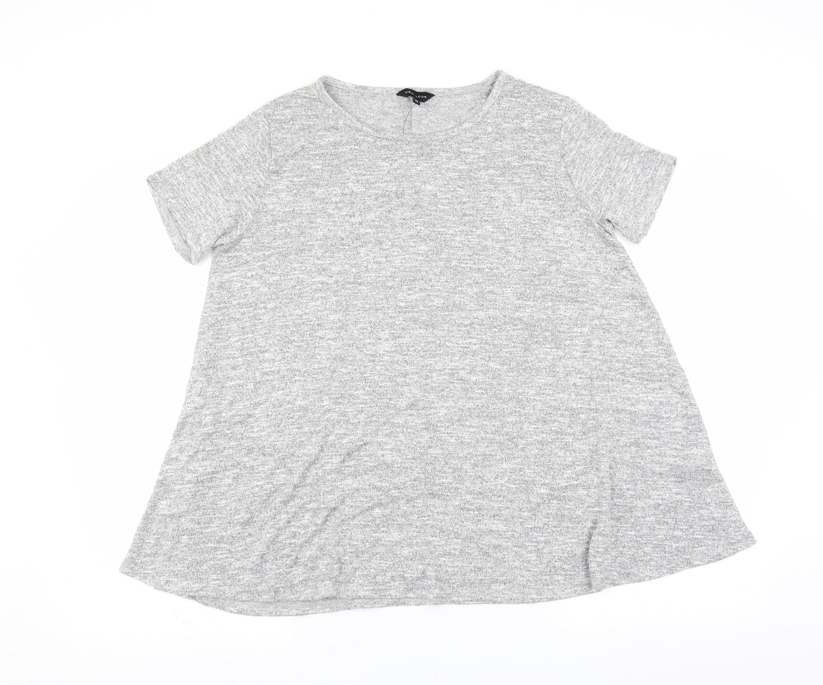 New Look Womens Grey   Pullover Jumper Size 10