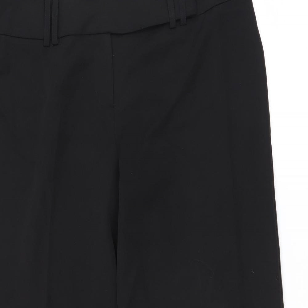 Womens UK Size 16 South Regular Fit  Black Trousers