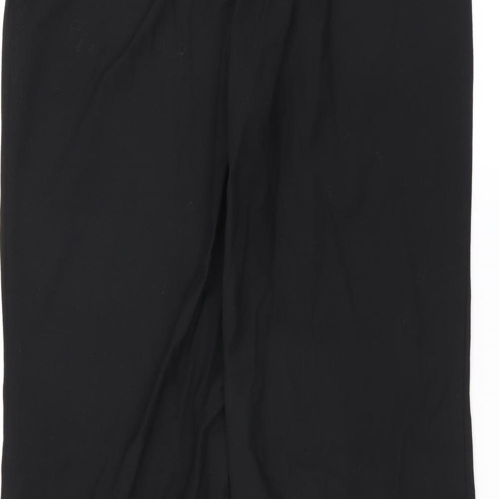 Womens UK Size 12 Marks and Spencer Regular Fit  Black Trousers