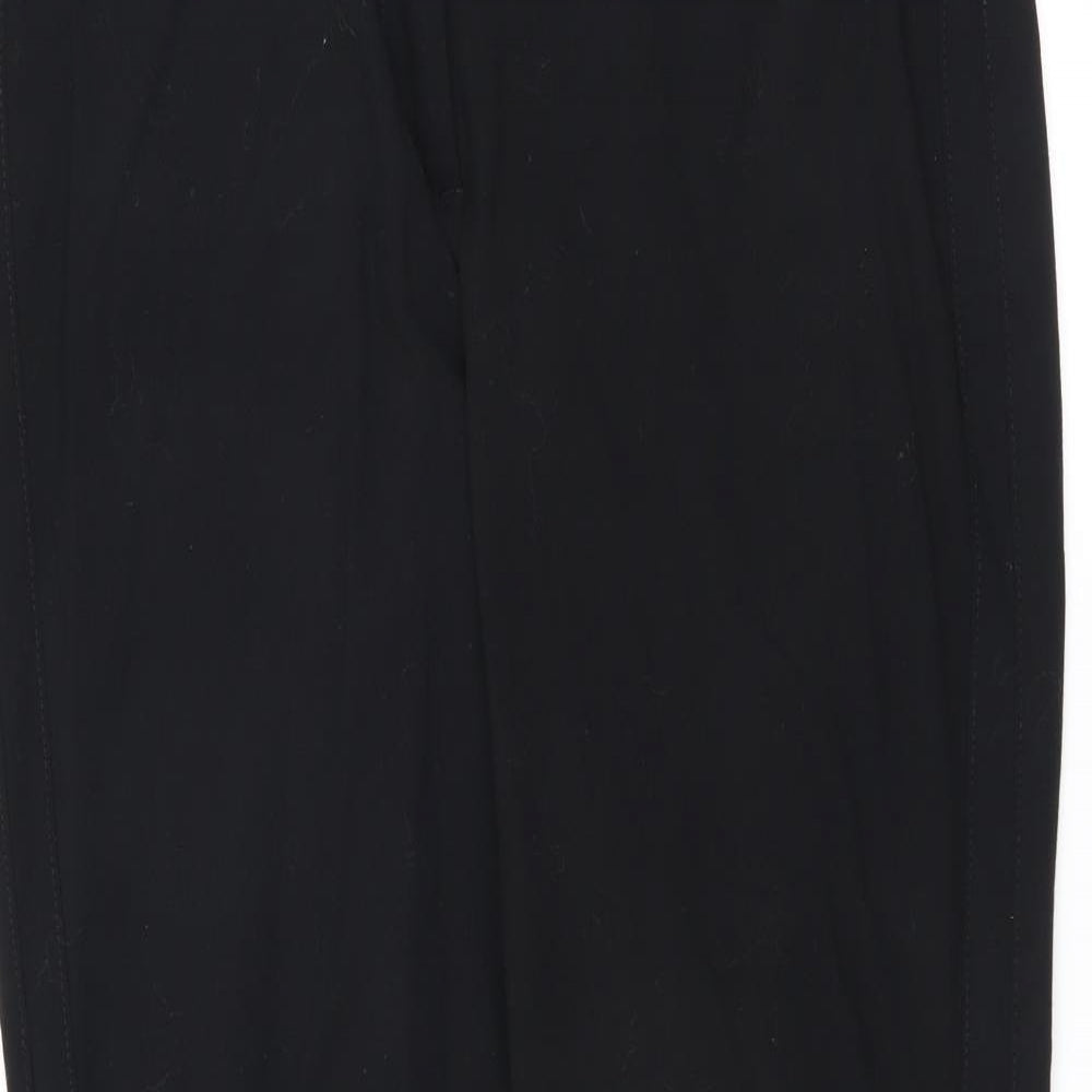 Womens UK Size 12 Marks and Spencer Slim Fit  Black Trousers