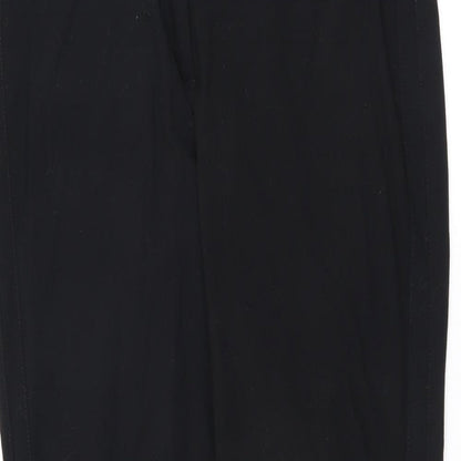 Womens UK Size 12 Marks and Spencer Slim Fit  Black Trousers